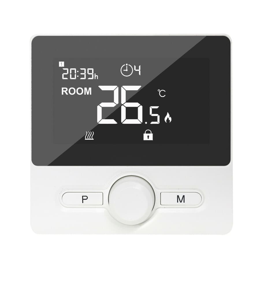 Cube thermostat filaire TH 1025 noir