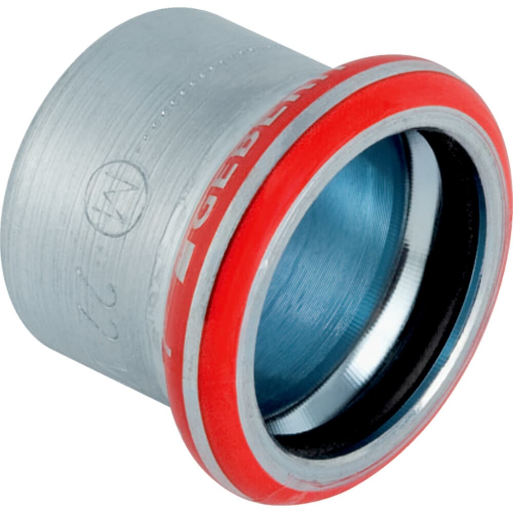Geberit Mapress raccord à sertir acier carbone galvanisé capuchon 35 mm