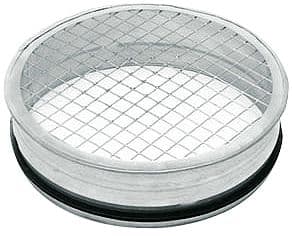 SPIRAL-D TERMINAL AVEC GRILLE POUR VENTILATION 125MM