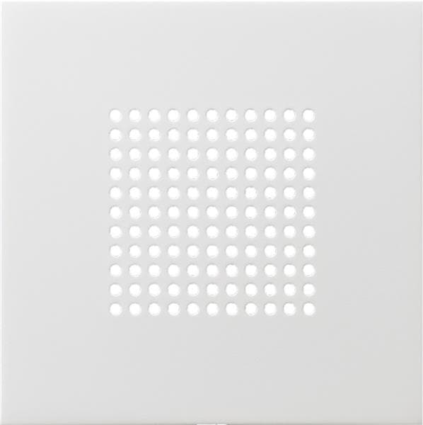 Cache pour haut-parleur Blanc brillant