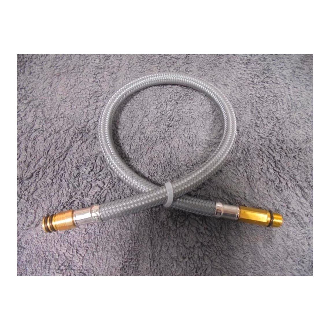 02352 Flexible de douche à vaisselle, aspect inox, 50 cm, par ex. pour 79180/H