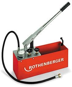 ROTHENBERGER POMPE D'EPREUVE POUR ESSAI D'ETANCHEITE RP50