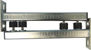 RAILKONSOLE-SET +DEMPERS 30X30X500MM WM2