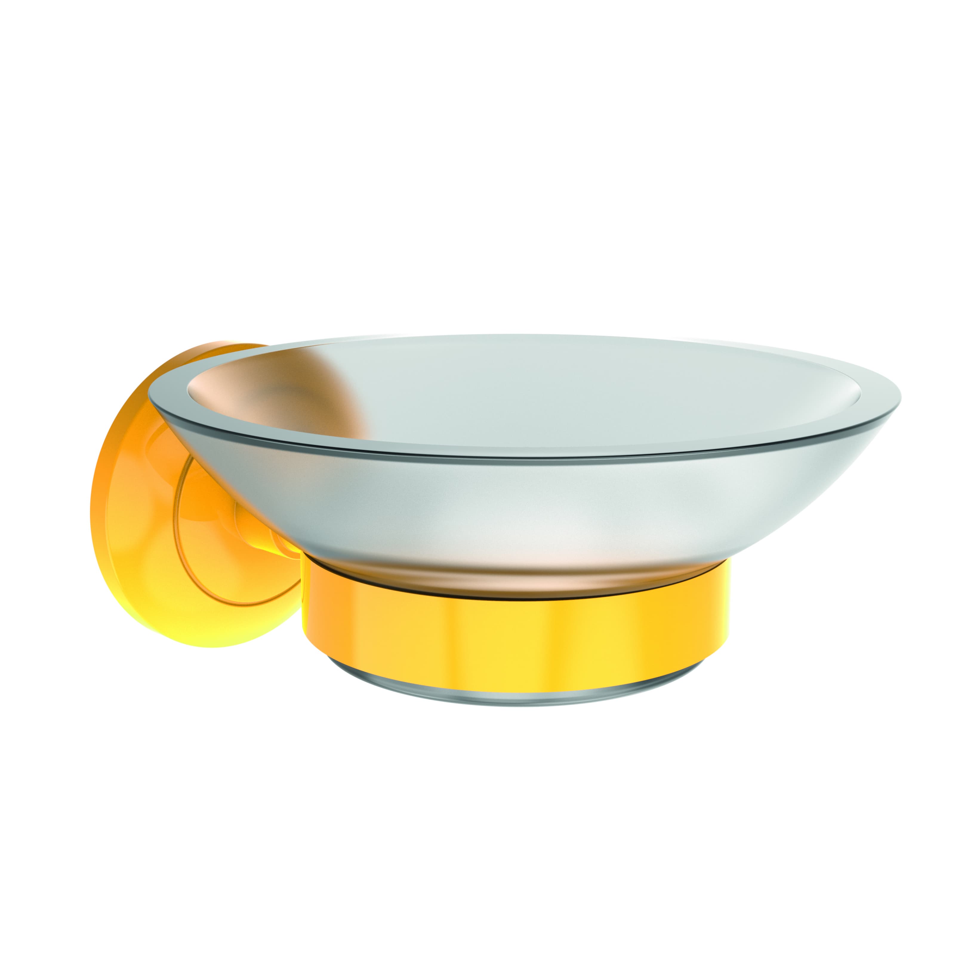 CREAVIT ROYALE PORTE-SAVON - JAUNE
