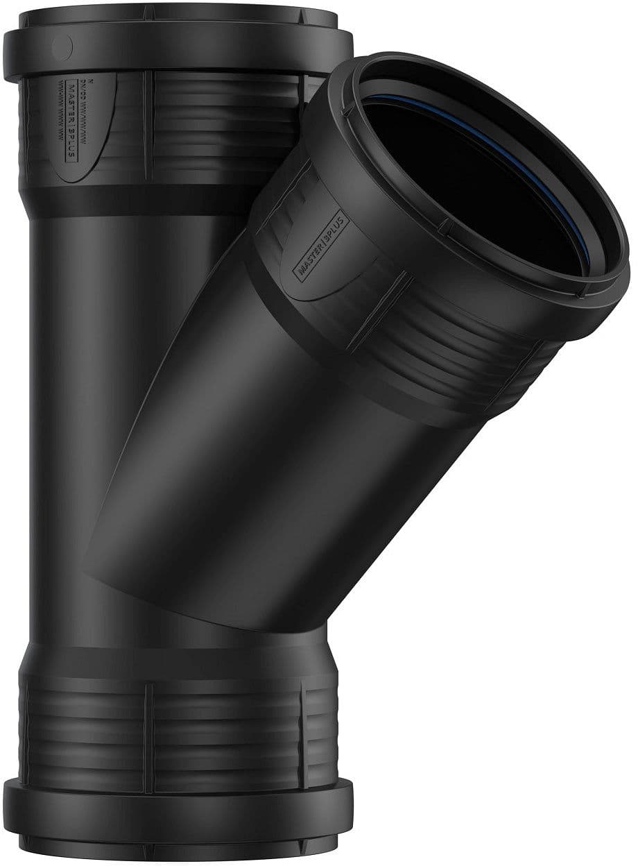 T PP 45°.FFF 90- 90MM NOIR