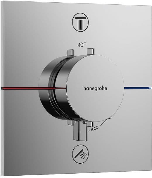 SET DE FINITION THERMOSTAT +2 FONCTION COMFORT E HG CHROME