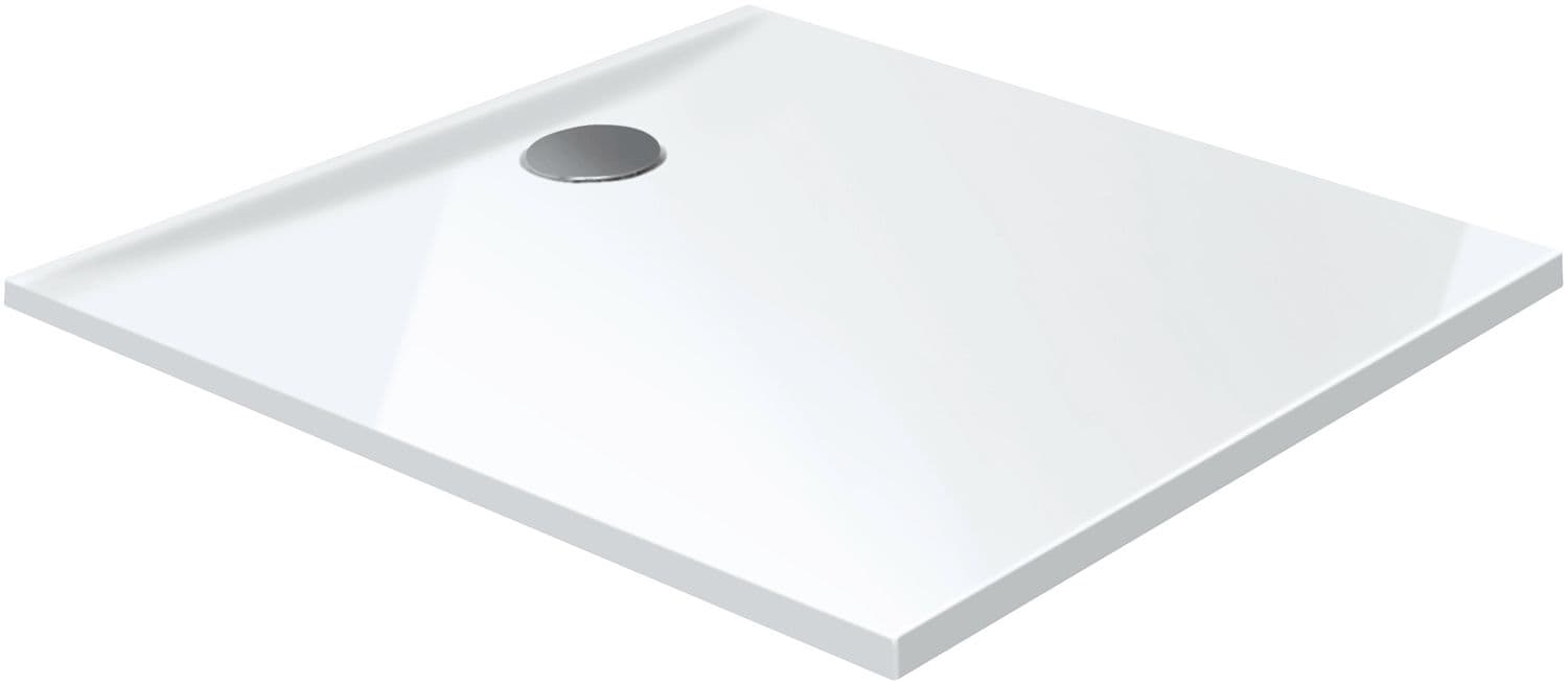 PLAQUE DOUCHE NEWFORCE 100-100-3,5 BLANC
