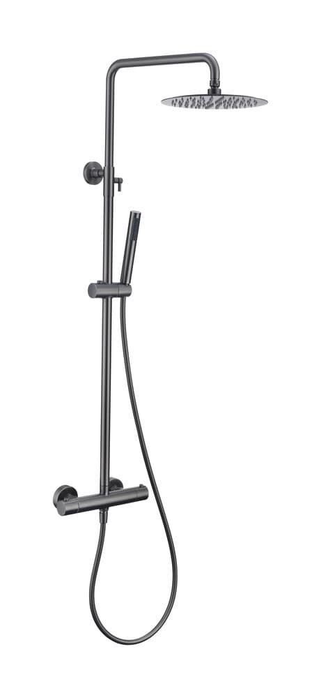Van Marcke Lana système de douche gun metal brossé