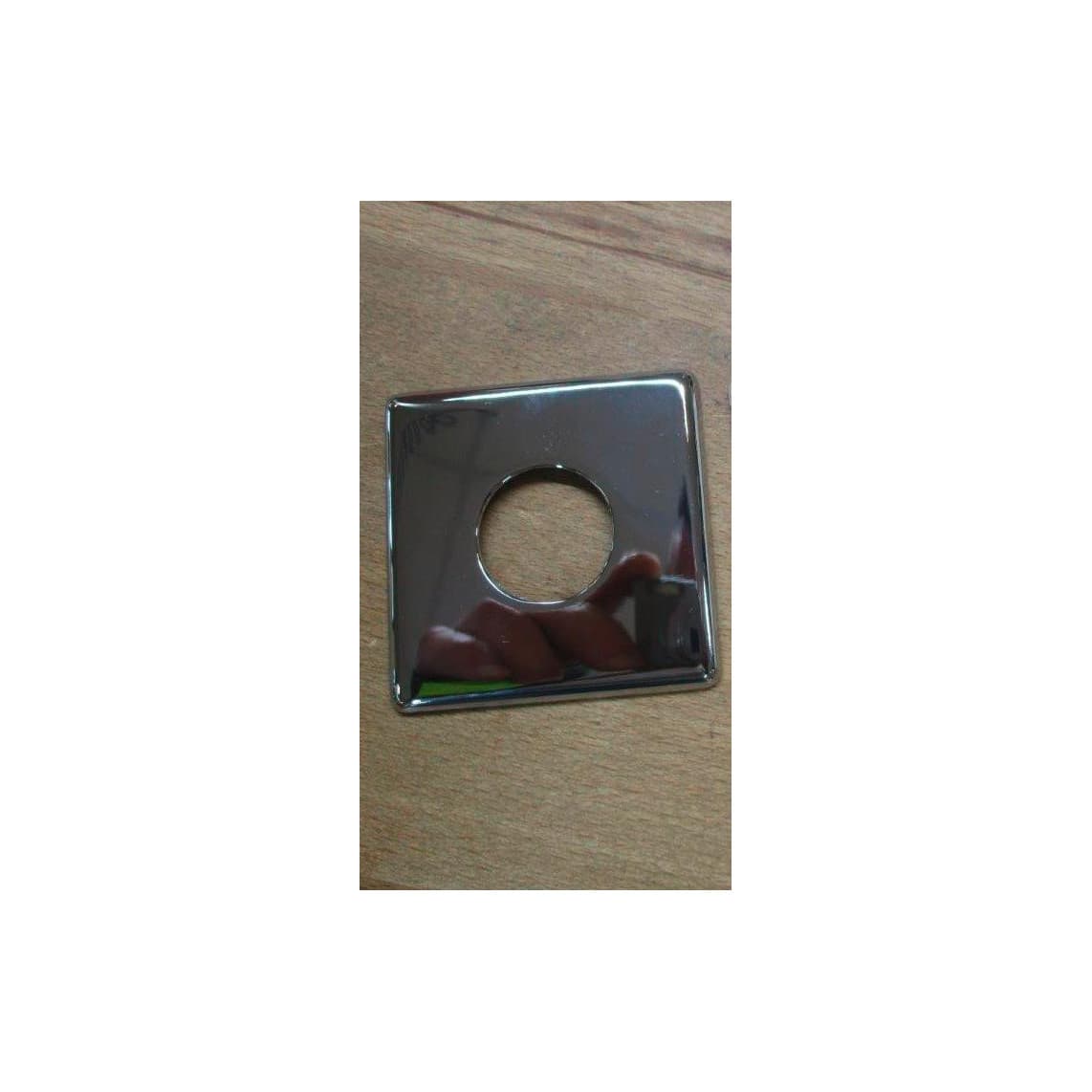 02098 Anneau de support, chromé, carré, pour 37958 et autres
