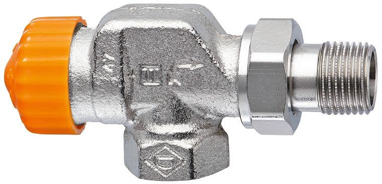 VANNE THERMOSTATIQUE ECLIPSE HEIMEIER EQUERRE INVERSE 3/8"-3/8"