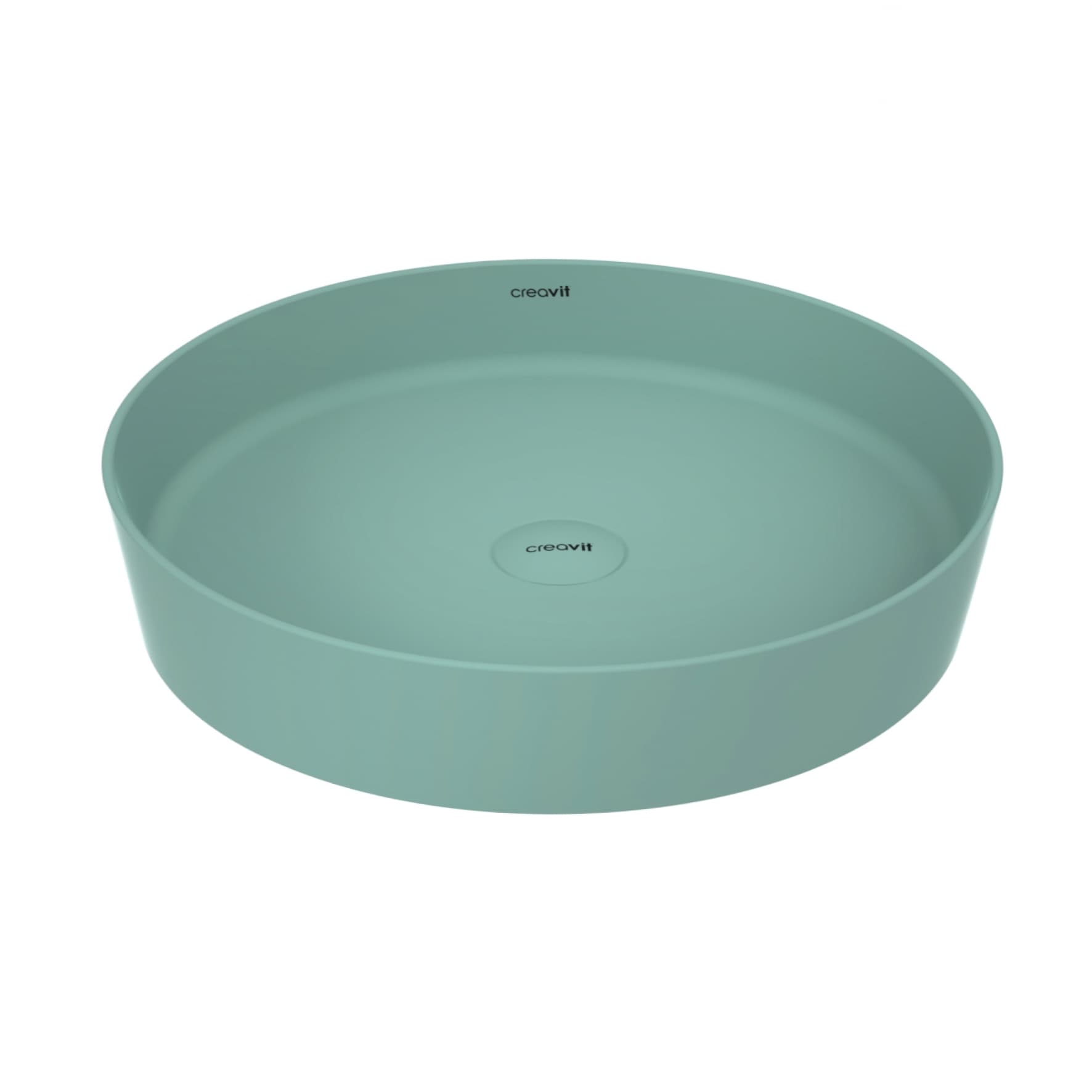 CREAVIT VASQUE À POSER LOOP (45CM) - VERT NIL
