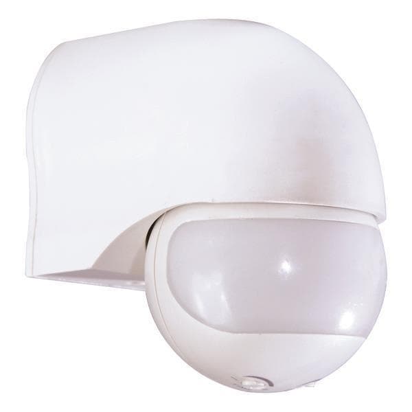 Détecteur de mouvement (infrarouge) 180° 800W 220 - 240V IP44 Blanc