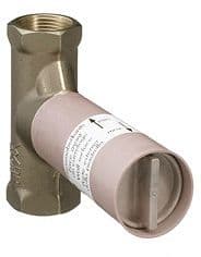 ROBINET D'ARRET A ENCASTRER HANSGROHE/AXOR 1/2" 40L/MIN