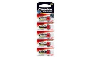 Camelion - pile alcaline - 12V / A27 - 5 pièces