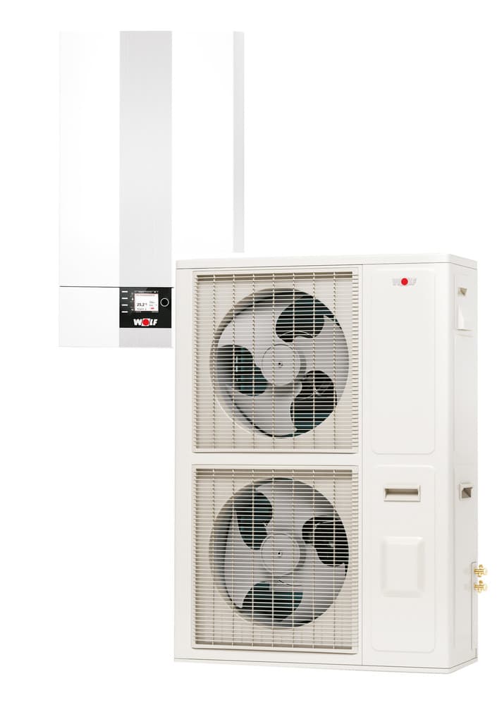 Wolf BWL-1SB-16/400V pompe à chaleur split air/eau sans résistance 17,5 kW