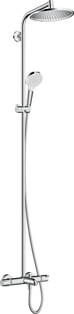Hansgrohe Crometta S showerpipe 240 1jet avec mitigeur baignoire chrome
