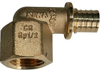 COUDE RAUTITAN 3/4"F-20MM REHAU