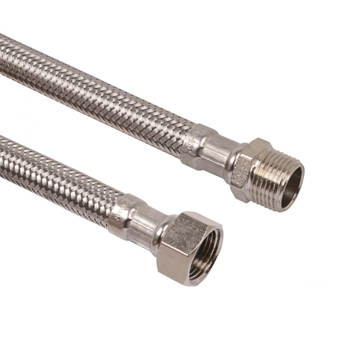 98027909 Flexible connection hose 2000 mm, 3/8" male x 3/8" female
