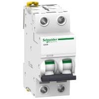 Disjoncteur modulaire iC60H - 2 pôles - 10A - courbe C