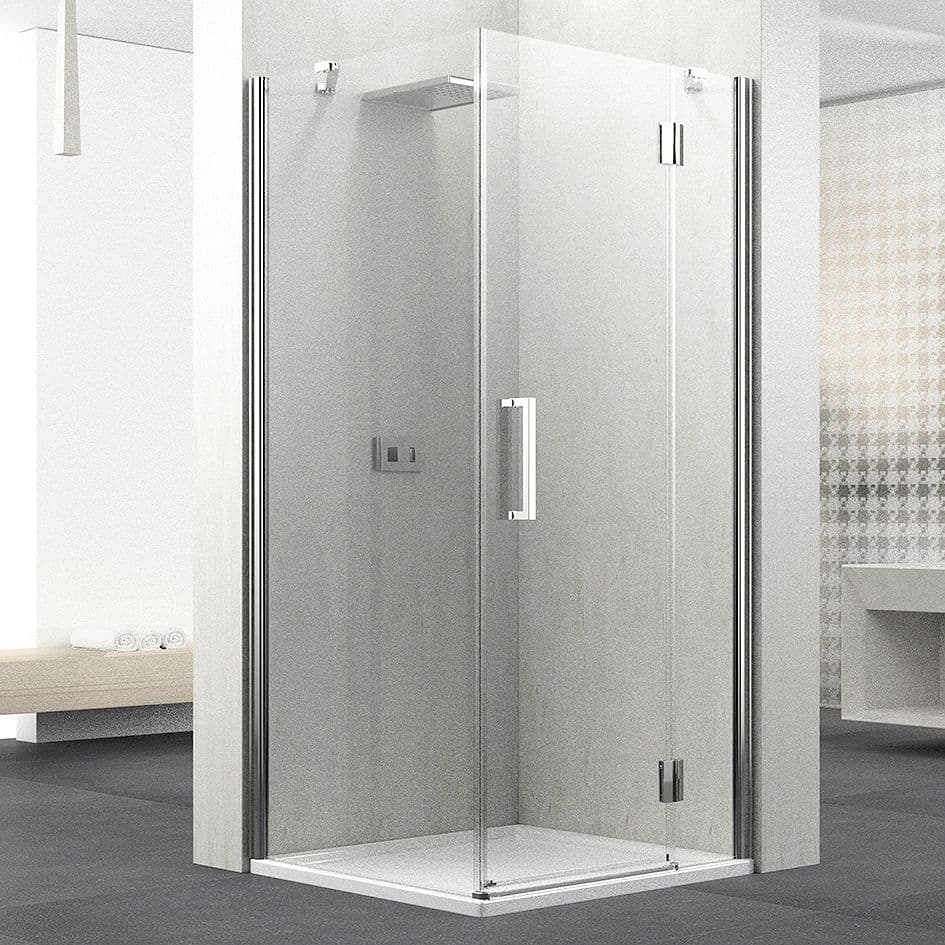 PORTE PIVOTANTE DROIT + PANNEAU FIXE GAUCHE LIFT 80/80