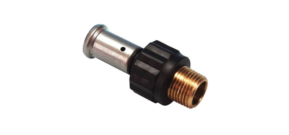 Henco PVDF raccord de transition 20-1/2M