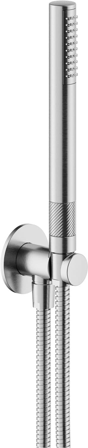 GARNITURE DE BAIN+COUDE DE RACCORD UNIVERSEL RESPIRO NOBILI INOX