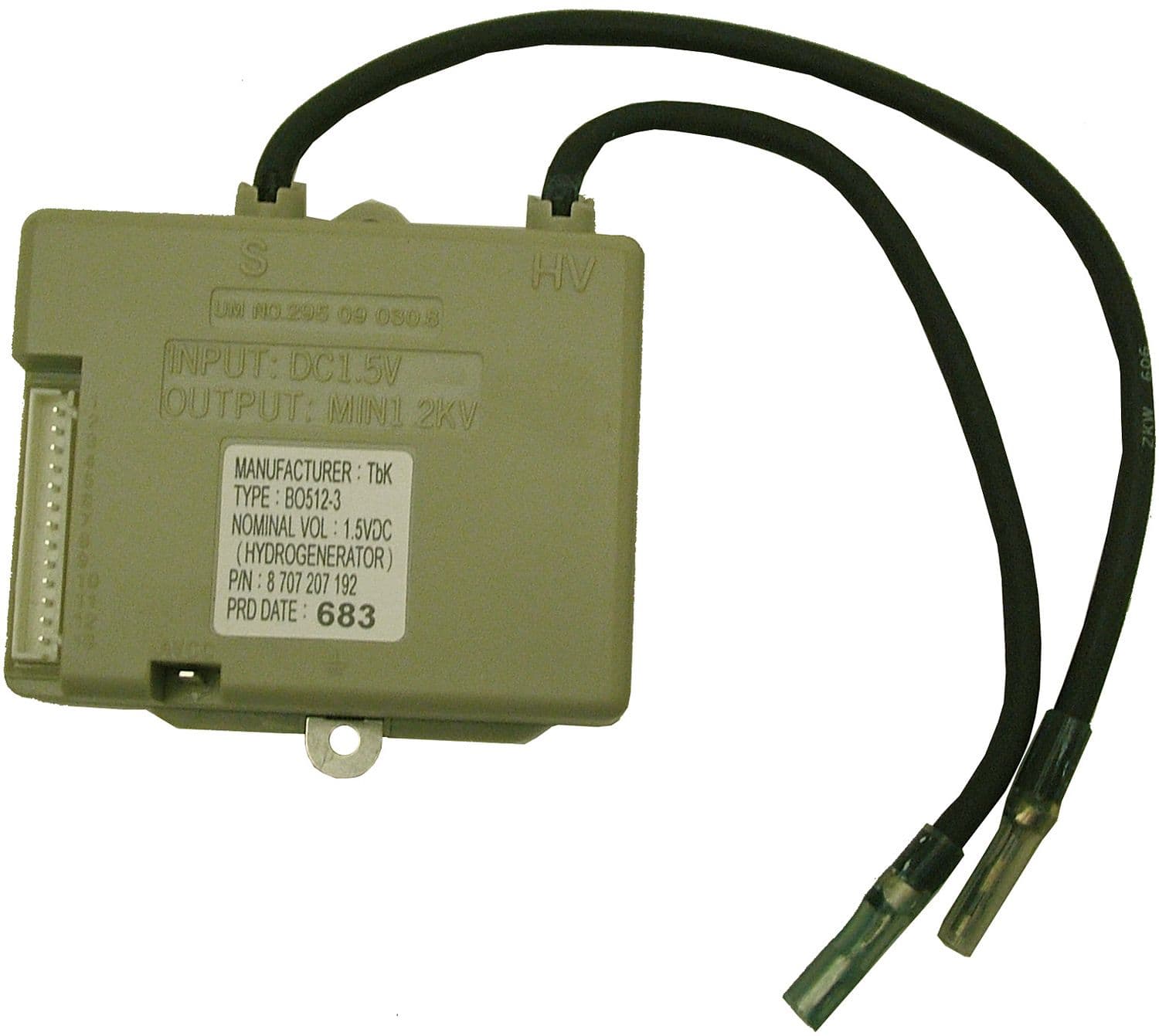 UNITE DE COMMANDE JUNKERS WR-7KG