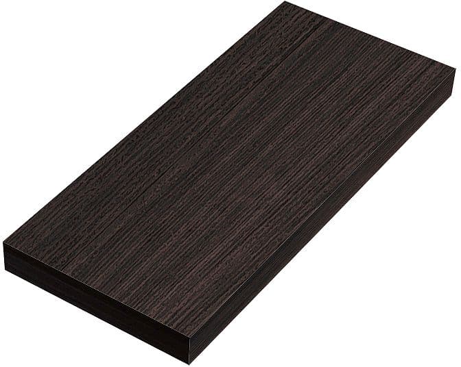 TABLETTE MURALE COFFEE 150X350X25MM JUSQU'A 7KG CHENE DECOR MOKKA