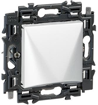 Valena poussoir à tirage 6A appareil complet Alu à griffes