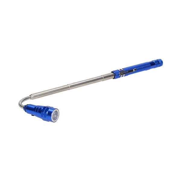 Lampe d'atelier Led télescopique avec aimant et tête mobile, 17 - 57cm 3 Led, 4 x LR44