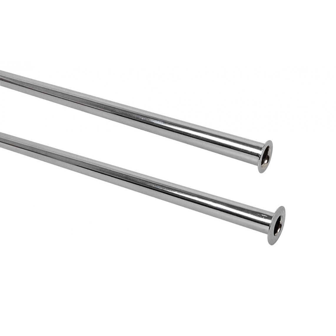 98627218 CU Tube de raccordement 500 mm, chromé 10 mm