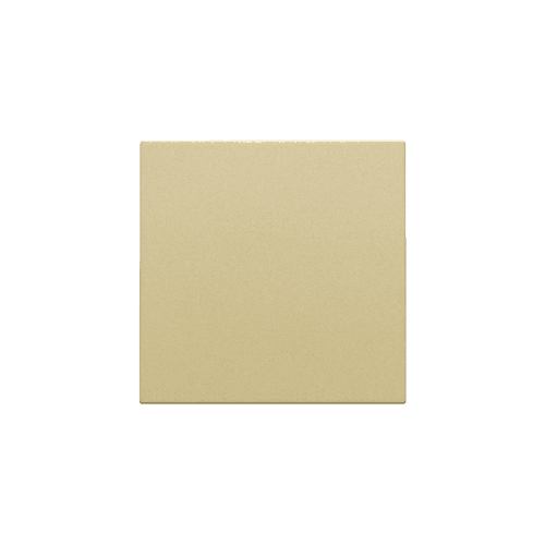Set de finition pour interrupteur électronique ou bouton-poussoir simple, couleur gold coated