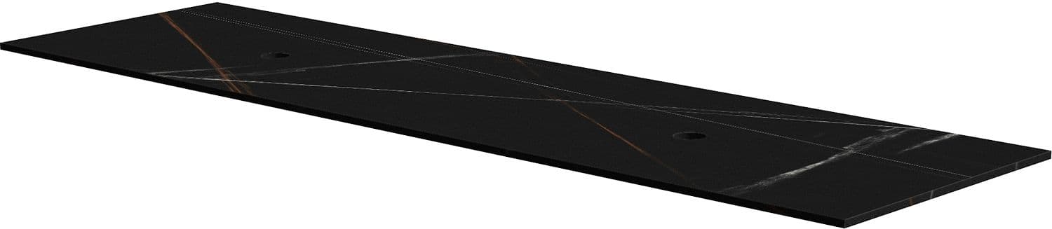 TABLET MARBRE CERAMIQUE PURO L180 H1,2 2VIDAGES BAMBOO BLACK