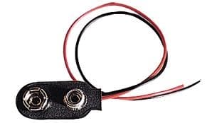 Connecteur à pressions pour pile 9V - 10 pièces