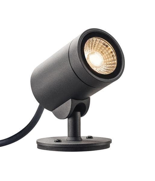 Helia Led, projecteur extérieur, Anthracite, Led 8W 3000K, 35°, IP55