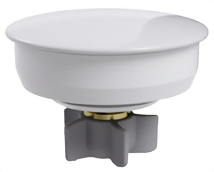 CLIC CREPINE POUR CLEANFLOW BURGBAD MINERAL 80MM LAVABO BLANC