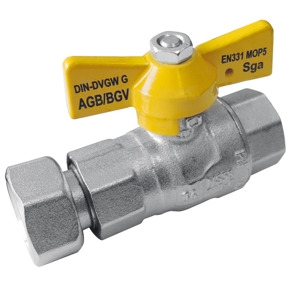 Van Marcke robinet d'arrêt gaz ARGB 3/4" F écrou mobile