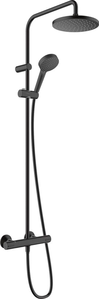 Hansgrohe Vernis Blend Showerpipe 200 1jet thermostatique noir mat