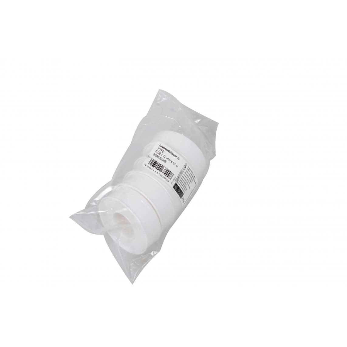 986820048 PTFE ruban d'étanchéité pour filetage, 0,08 x 12 mm x 12 m (5x)