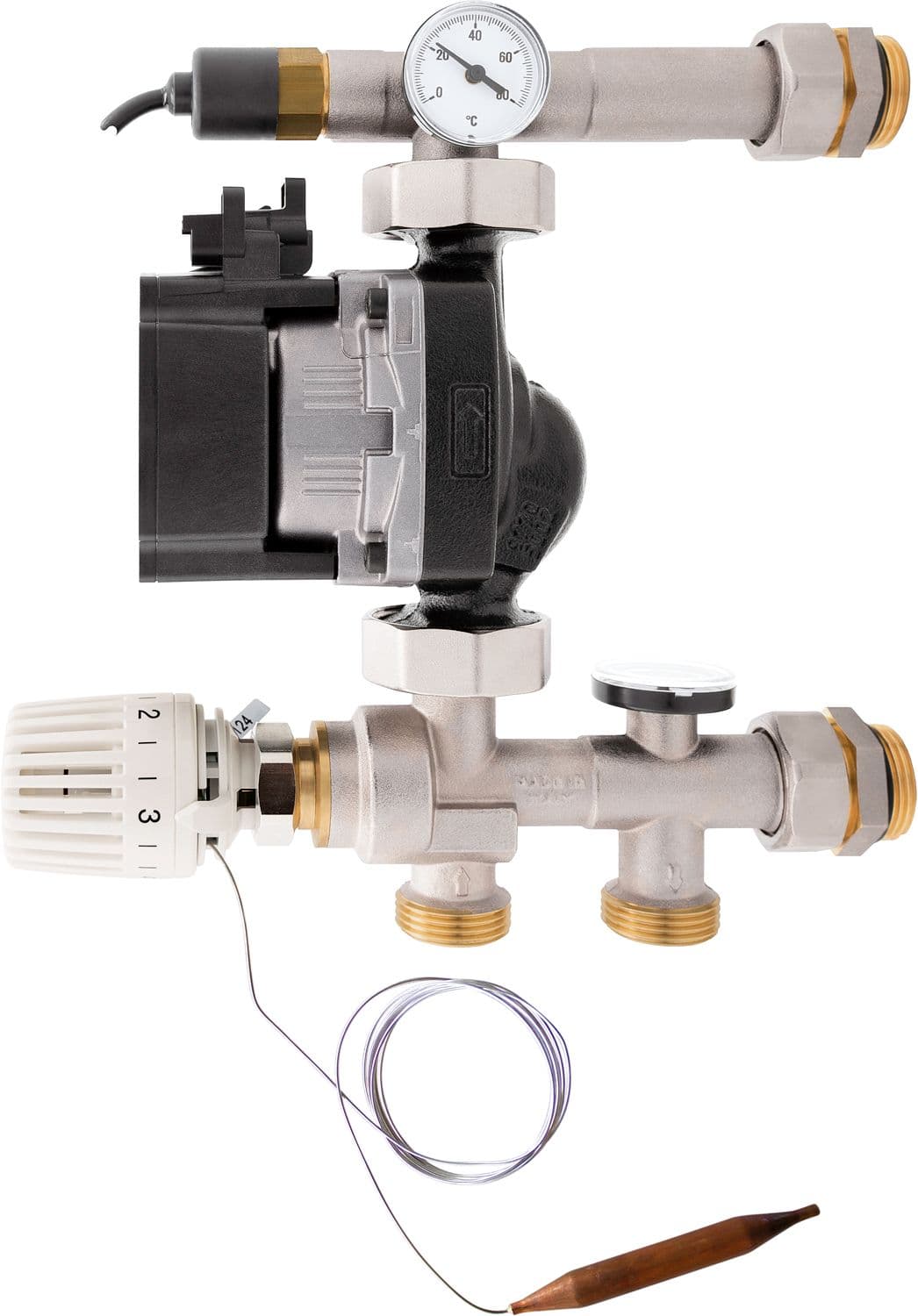 UNITE DE MELANGE AVEC POMPE POUR COLLECTEUR CHAUFFAGE SOL D-FLOOR