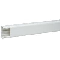 Goulotte DLP design 50 x 105mm Blanc - 2m - couvercle 85mm