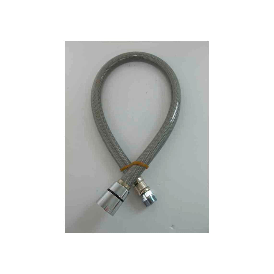 00170 Flexible de douche vaisselle, chrome/gris, écrou conique court, 530 mm