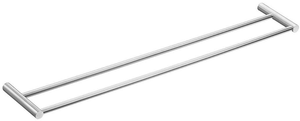 PORTE-SERVIETTE DOUBLE FIXE LOGIC 60CM COSMIC INOX BROSSE