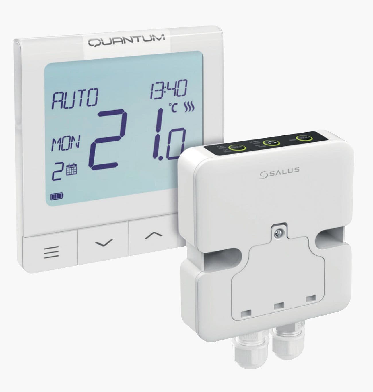 SET THERMOSTAT WQ615RF AVEC RECEPTEUR EXTENSIBLE JUSQU'A 5 RECEPTEURS ENERCO