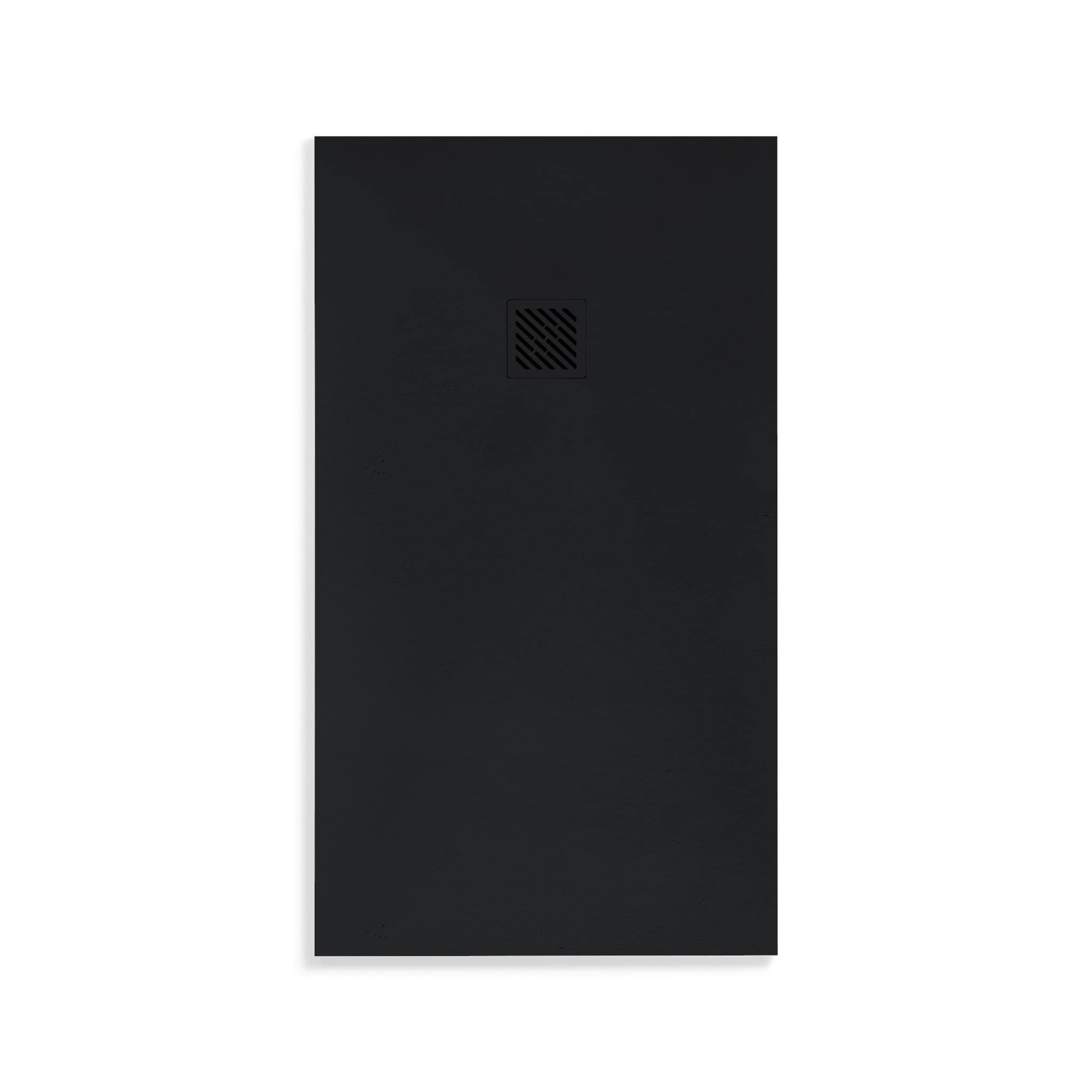 ALONI MADISON RECEVEUR DE DOUCHE - COMPOSITE - 160X90X3CM - NOIR MAT
