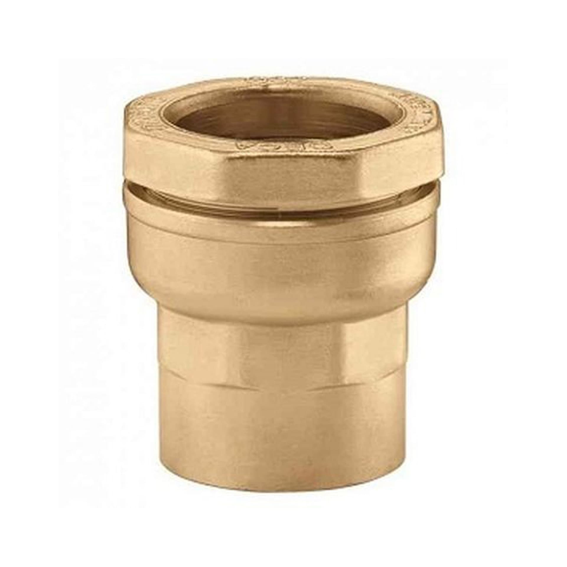 RACCORD DROIT DECA POUR TUBE ACIER ET PE 010R 3/4FX27