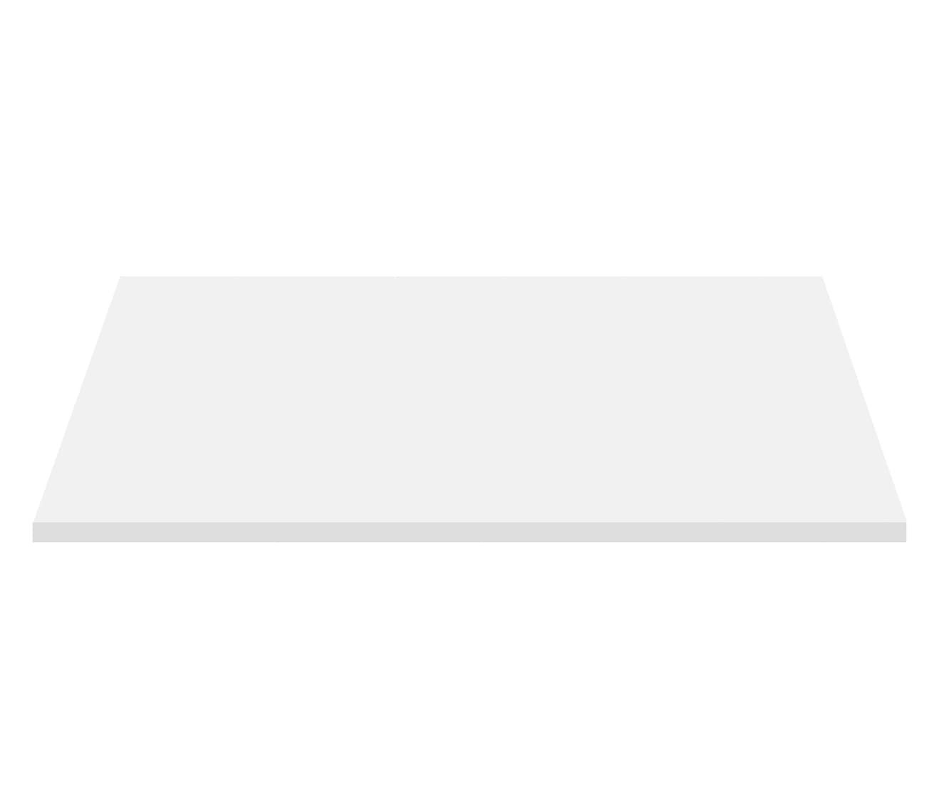 ALONI TABLETTE EN MDF (96.4X45.5X2.6 CM) - BLANC MAT