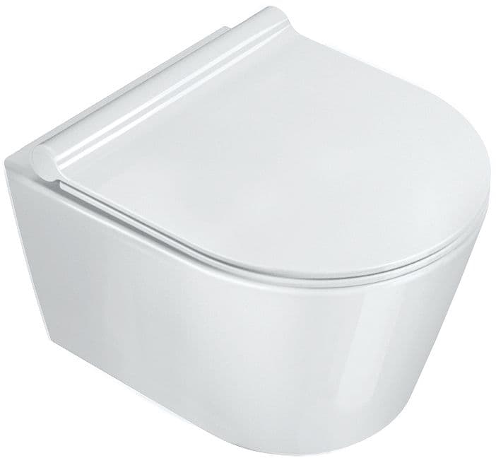 WC SUSPENDU ZERO 46 COMPACT CATALANO SILENTECH CATAGLAZE+ BLANC