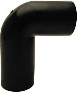 COUDE DE RACCORDEMENT PE GEBERIT SANS MANCHON 56MM