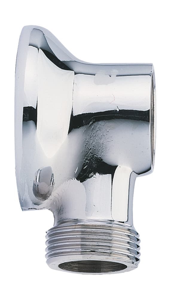 Applique à collet battu sans écrou chromé 1/2F x 1/2M